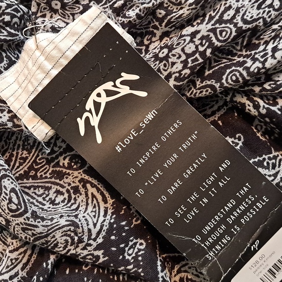 Nicole Paloma Hand Sewn Kamona Cardigan Duster New - Picture 8 of 10